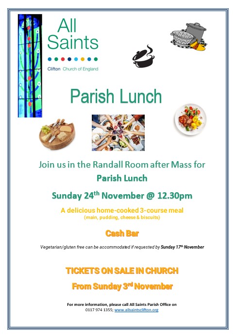 2024 11 24 Parish Lunch for Ch