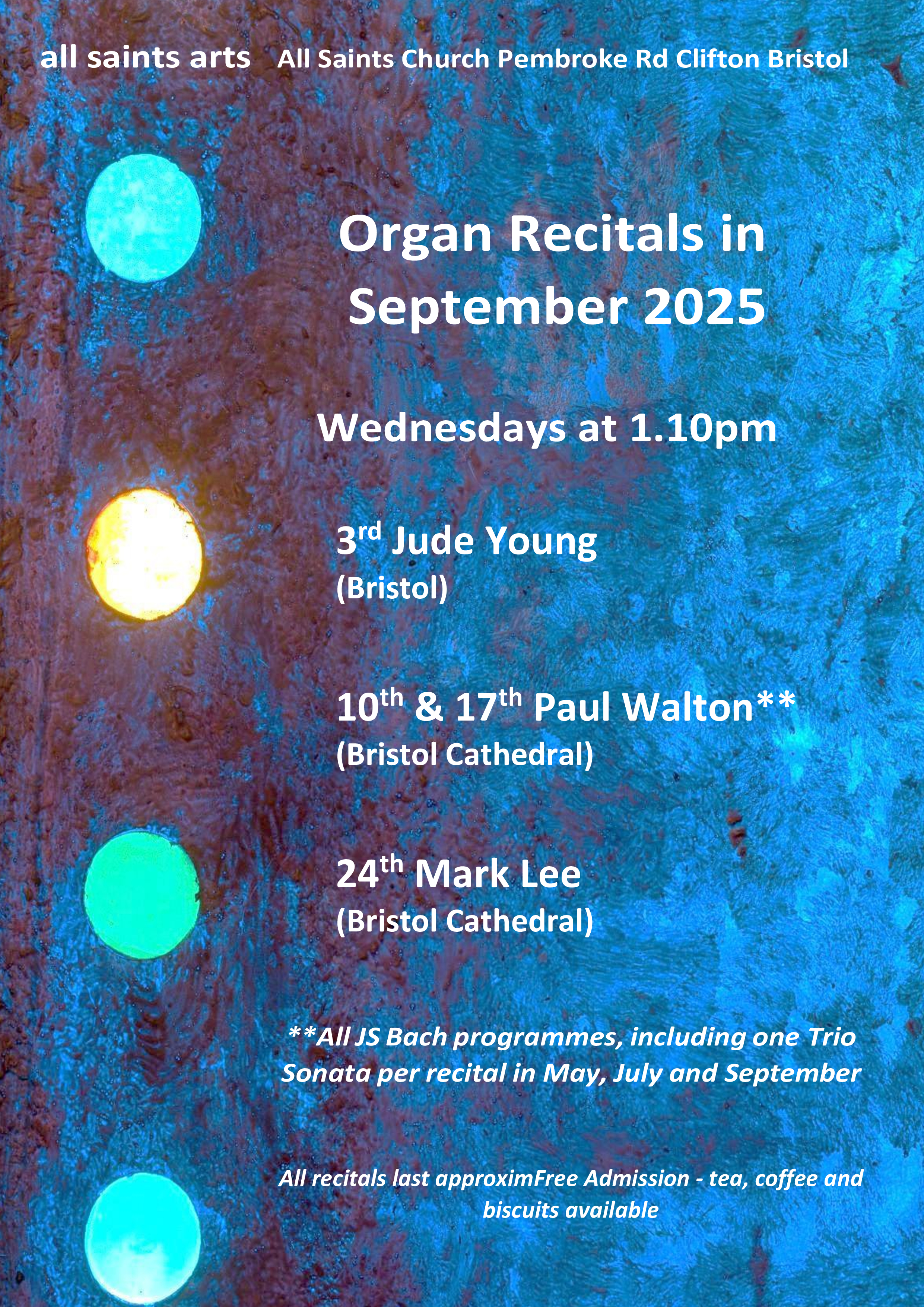 Organ Recitals September 2025