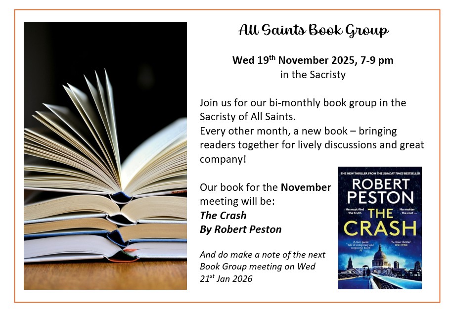 2025 11 19 - Book Group poster