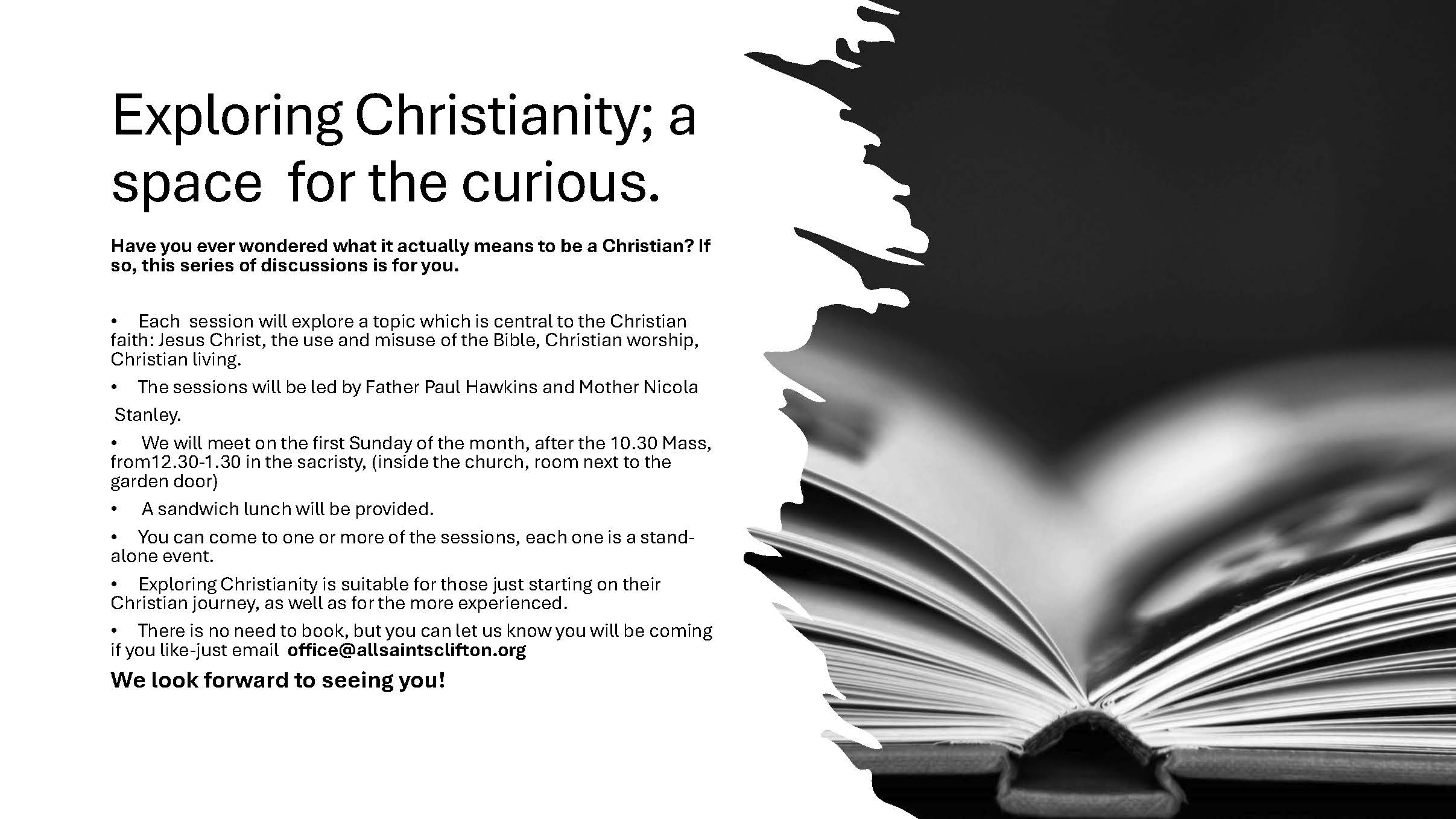 Exploring Christianity handout