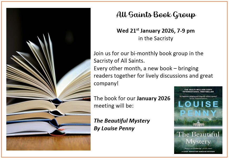 2026 01 21 - Book Group poster