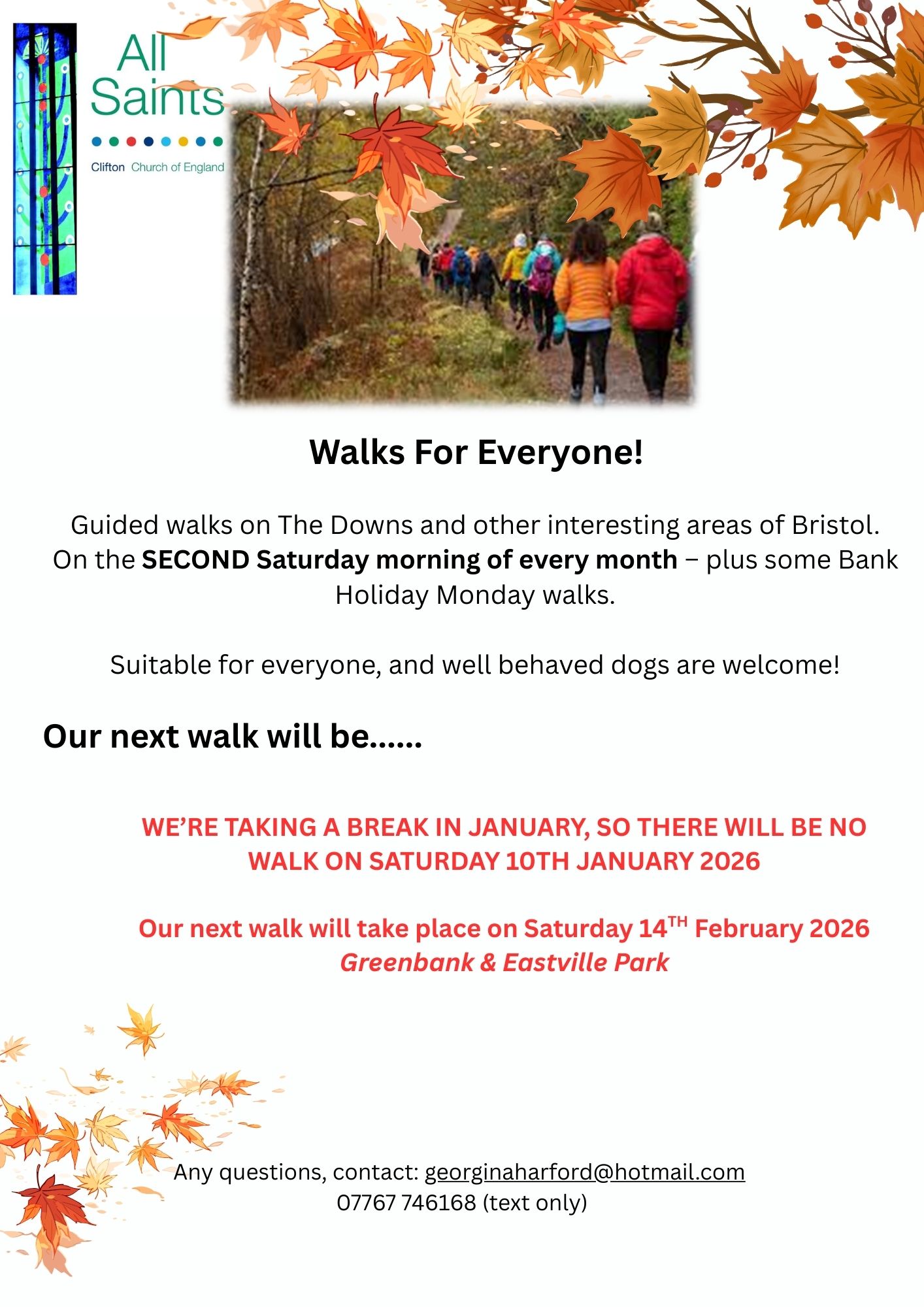 2026 01 10 - Walks For Everyon