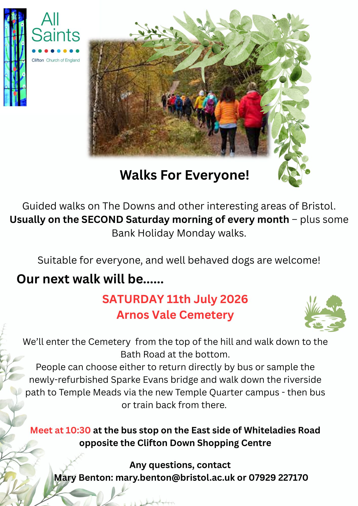 2026 07 11 - Walks For Everyon