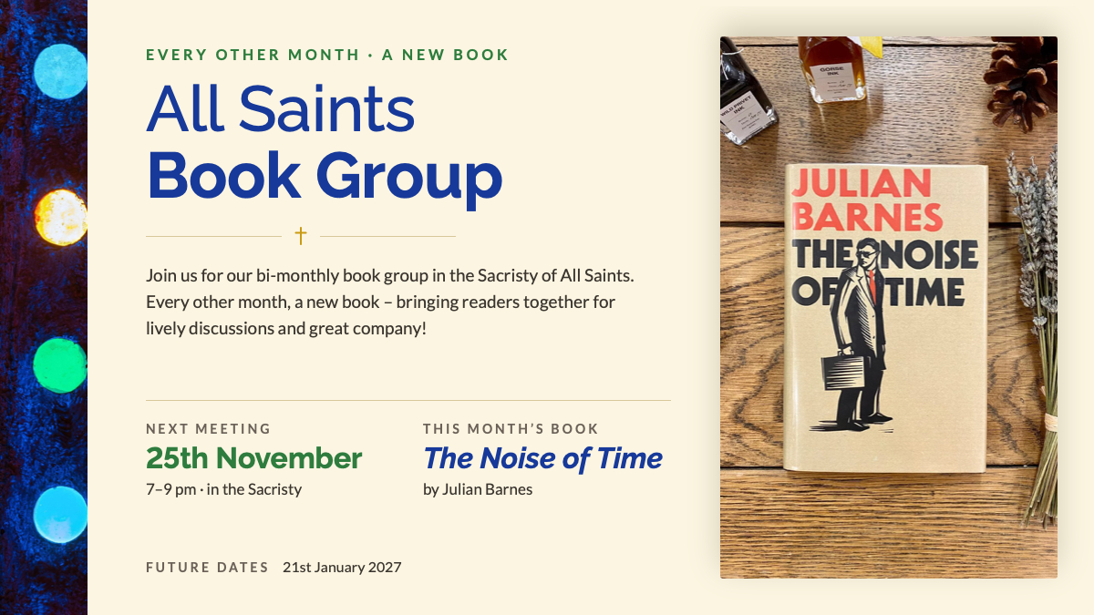 Book Group – All Saints style@
